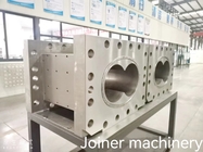 เยอรมนี 420 Bimetallic Screw Barrel Twin Screw Extruder อะไหล่สำหรับอุตสาหกรรมปิโตรเคมี