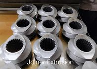 JSW Twin Screw Extruder TEX65 ส่งสกรูส่วนประกอบสําหรับ PVC สายแก้วและไนลอน