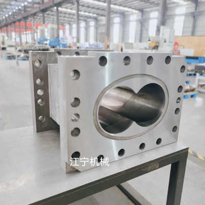 สกรูและกระบอกอัดรีดแบบสกรูคู่ Buhler 155 สำหรับอาหารพอง