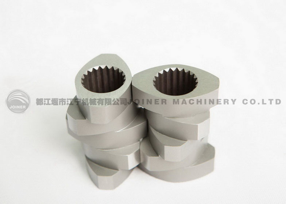 Buhler 155 Twin Screw Extruder Screws Barrels สําหรับอุตสาหกรรมอาหารที่เป่า