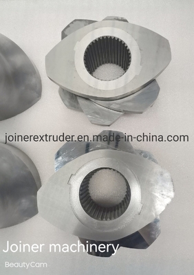 อะไหล่เครื่องบดสกรูคู่ TEX65 สกรูการแปรรูปที่ดี