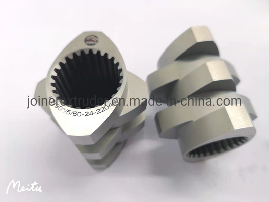 LCM230 Screw Extruder High Wear And Corrosion Screw Elements สําหรับการผลิต PP และ PE