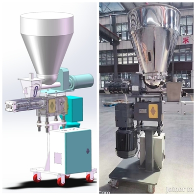 โคโรเตอเรติ่ง Twin Screw Extruders Side Feeder JCW63 ง่ายในการทําความสะอาดสําหรับโรงงานอาหารอุดตัน