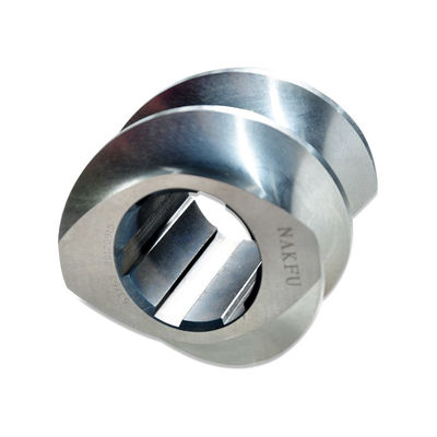 92 ส่วนของสกรูมีความทนทานสูงสำหรับเครื่องอัดรีดแบบสกรูคู่