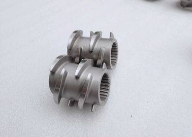OEM พิเศษสกรูองค์ประกอบเครื่องอัดรีดชิ้นส่วนเครื่องจักรสำหรับ JSW เครื่องอัดรีดสกรูคู่