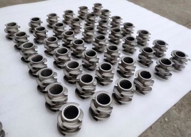 OEM พิเศษสกรูองค์ประกอบเครื่องอัดรีดชิ้นส่วนเครื่องจักรสำหรับ JSW เครื่องอัดรีดสกรูคู่
