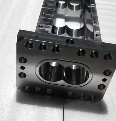 ชิ้นส่วนเครื่องจักรพลาสติก Cim460 Single Screw Barrels สำหรับอุตสาหกรรมปิโตรเคมี