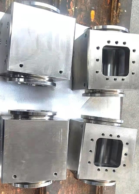 ชิ้นส่วนเครื่องจักรพลาสติก Cim460 Single Screw Barrels สำหรับอุตสาหกรรมปิโตรเคมี