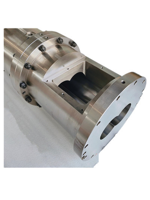 ชิ้นส่วนเครื่องจักรพลาสติก Cim460 Single Screw Barrels สำหรับอุตสาหกรรมปิโตรเคมี
