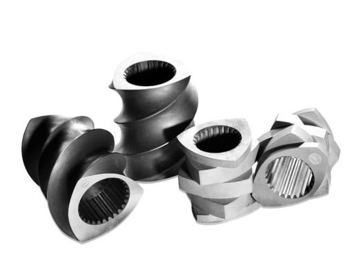 การจัดการ ISO เครื่องจักรกลซีเอ็นซี Twin Extruder ชิ้นส่วนเครื่องจักรส่วนประกอบสกรู