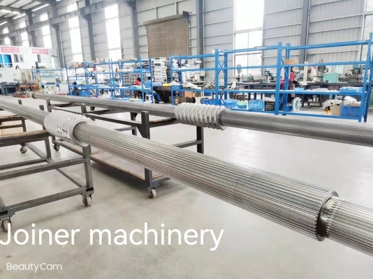 40CrNiMoA วัสดุ Extruder shafts ด้วยระบบเย็นสําหรับอุตสาหกรรมอาหาร puffed โดย Joiner