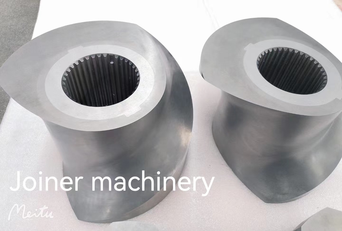 JSW Steel Works Twin Screw Extruder อะเลนท์สกรูสําหรับอุตสาหกรรมอาหารสัตว์เลี้ยง