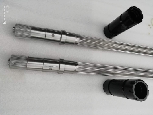 เยอรมนี Involute Spline Shaft เพลารีดเย็นสำหรับเครื่องอัดรีดสกรูคู่