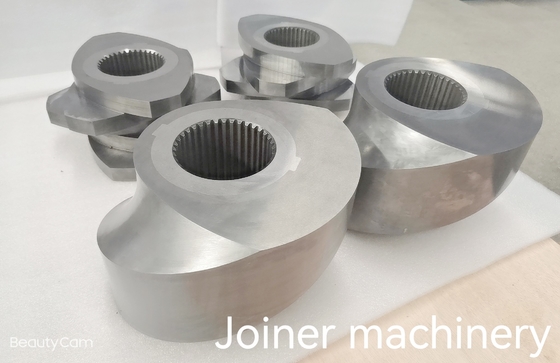 Wenger 176 ทนต่อการสวมผสม Extruders สกรูบล็อคการผสมสําหรับโรงงานอาหารอัด