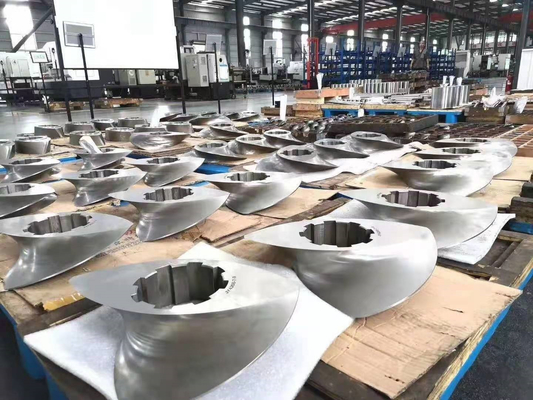 อุตสาหกรรมปิโตรเคมี 250 สกรูเซกเมนต์สําหรับ Pelletizer กว้างนอก 2479