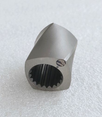 45 นิเคิลสลัด Twin Screw Extruder ส่วนส่วนสกรูสําหรับ PP PVC