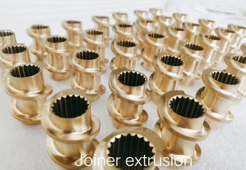 รถบัสผสมและละลายสกรูองค์ประกอบ extruder เครื่องจักรชิ้นส่วนโดย joiner