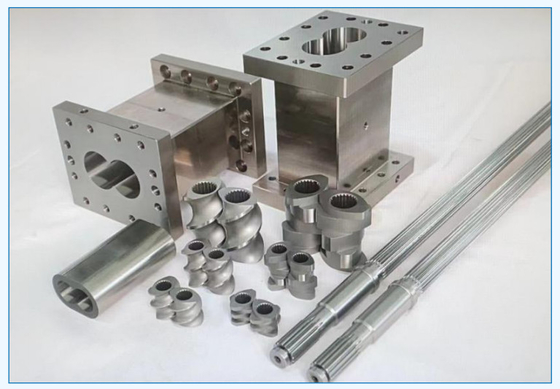 Buss การผสมผสานต่อเนื่องและการละลายสกรูส่วนแบ่ง Extrusion ชิ้นส่วนของเครื่องยนต์พลาสติก