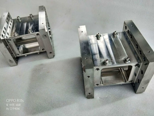 Coper Twin Screw Extruder Barrel Segments,Double Screw Extruders อะไหล่สําหรับอุตสาหกรรมปิโตรเคมี
