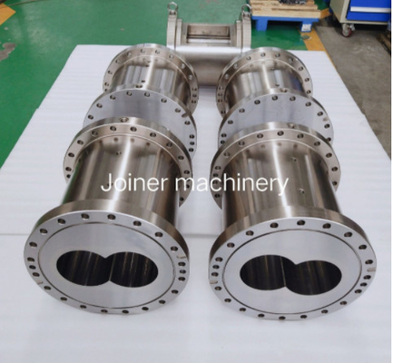 CNC Machining Co Rotating Twin Screw Extruder ชิ้นส่วน บาร์เรล โดย Joiner