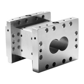PET ส่วนสกรู Extruder และบาร์เรลสำหรับเครื่อง Extruder พลาสติกสกรูคู่