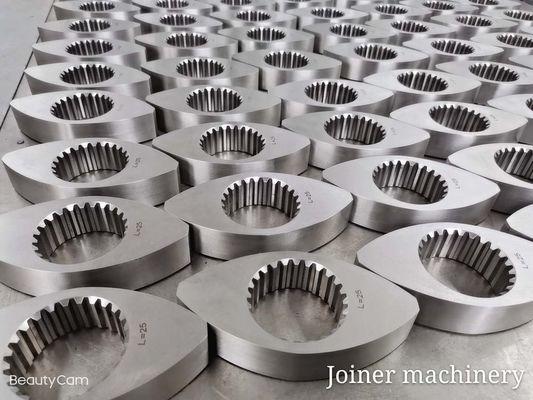 JSW Steel Works Extruder Screw Elements สำหรับผลิตภัณฑ์ PPE ในปิโตรเคมี