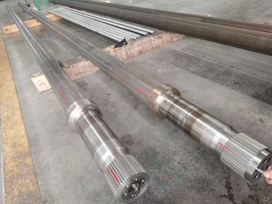 แรงบิดสูง Maris -223 เพลาสกรูคู่ Cold Rolling Pre Hard Material