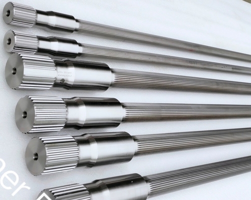 Spline Shaft คุณภาพสูงสำหรับเครื่องอัดรีดสกรูคู่ของเยอรมนี