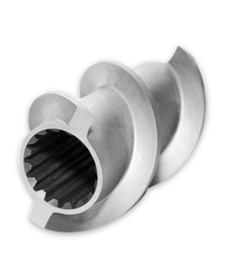 ZSE135 Kneading Block Disk สำหรับเครื่องอัดรีดสกรูคู่ในอาหารสัตว์ป่อง