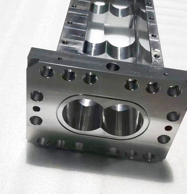 พรีซิชั่น CNC Machining Twin Screw Extruder Machine Components Barrel Cylinder