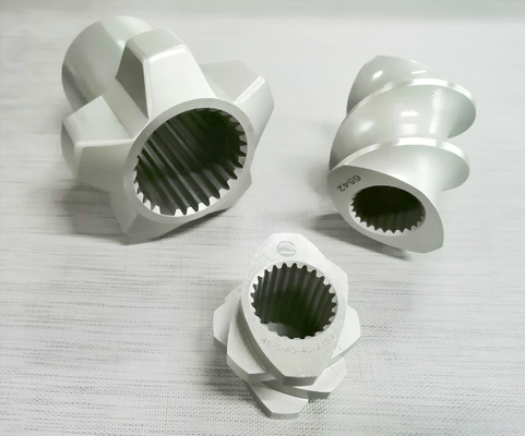 ความทนทานต่อการสกัด PE ท่อ extruder ทะเล,Pelletizer สกรูองค์ประกอบสําหรับโรงงานปิโตรเคมี