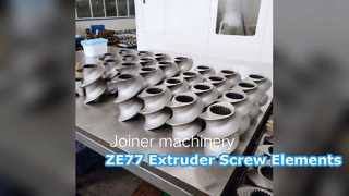 องค์ประกอบสกรูอัดรีด ZE77 HRC58-62 คุณภาพสูงสุด
